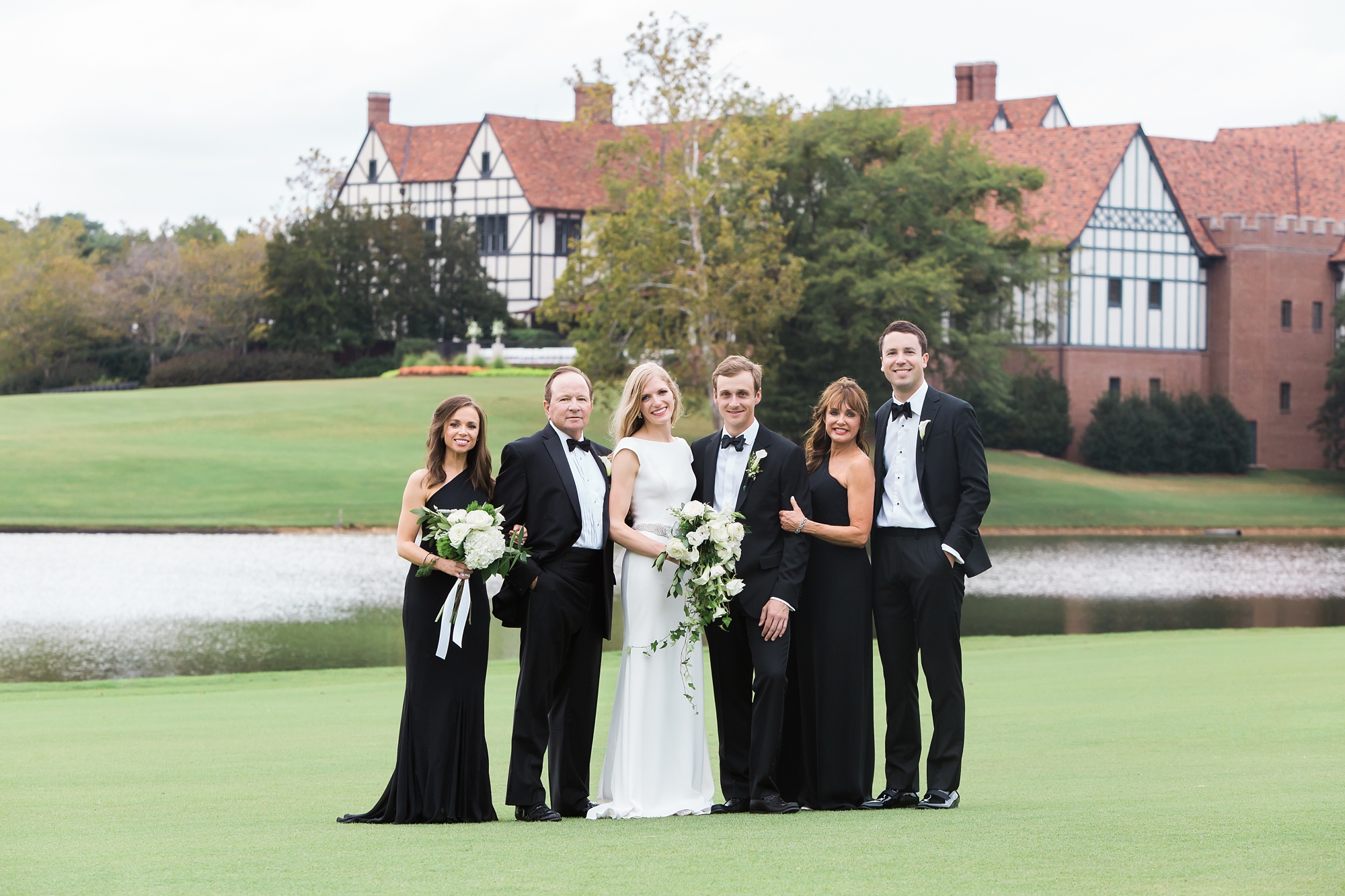 Black tie wedding at East Lake Golf Club Top Wedding Photographer Leigh Wolfe Photography