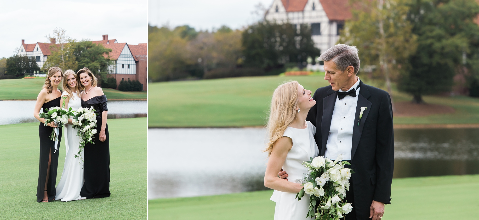 Black tie wedding at East Lake Golf Club Top Wedding Photographer Leigh Wolfe Photography