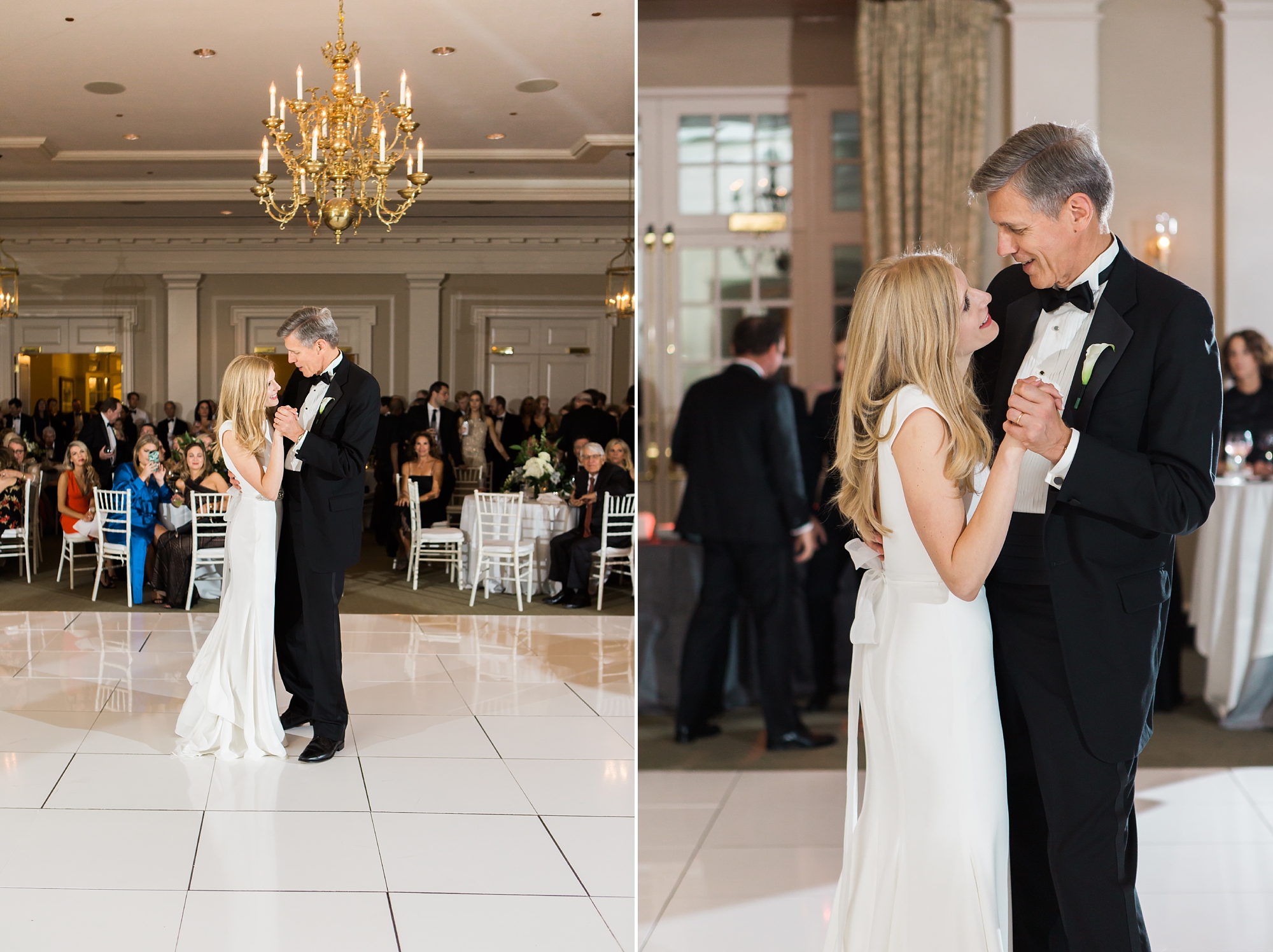 Father daughter dance at prestigious East Lake Golf Club. All photos by Atlanta's Top Wedding Photographer Leigh Wolfe Photography