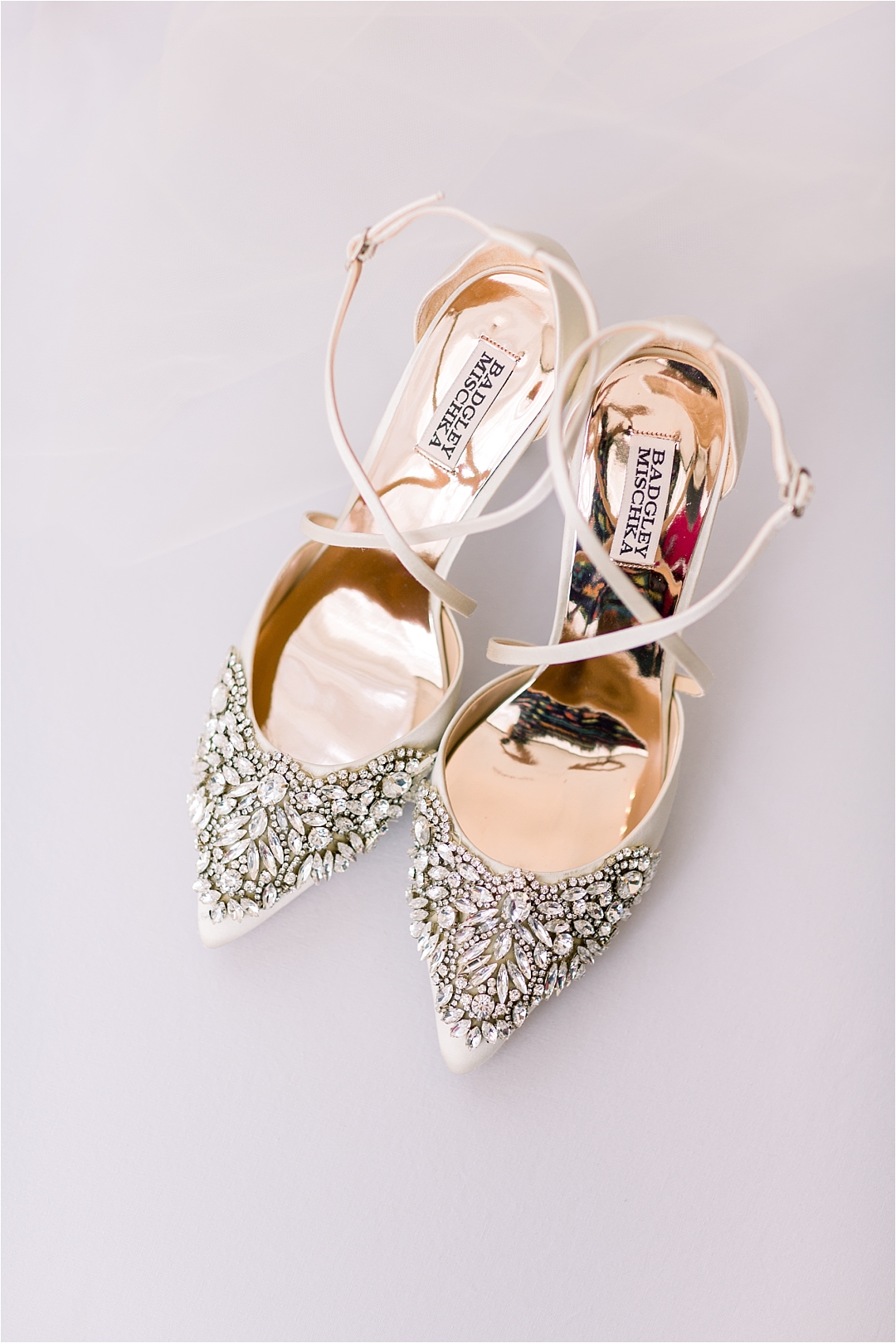 badgley Mischka jeweled wedding shoes_Photos by Leigh Wolfe, Atlanta's Top Wedding Photographer
