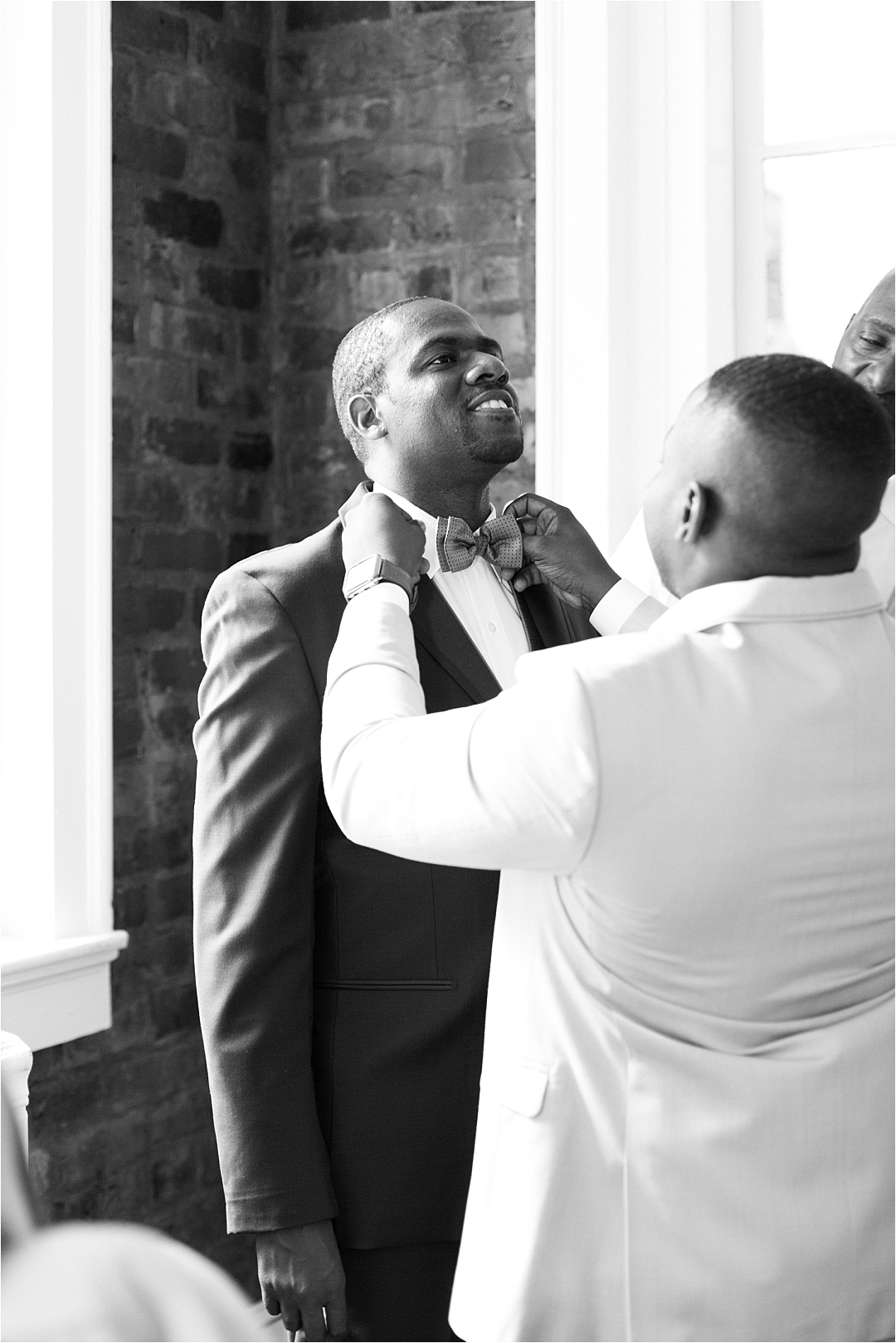 groom getting ready_Photos by Leigh Wolfe, Atlanta's Top Wedding Photographer