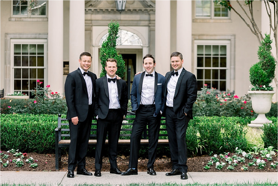 handsome groomsmen portraits_Photos by Leigh Wolfe, Atlanta's top wedding photographer