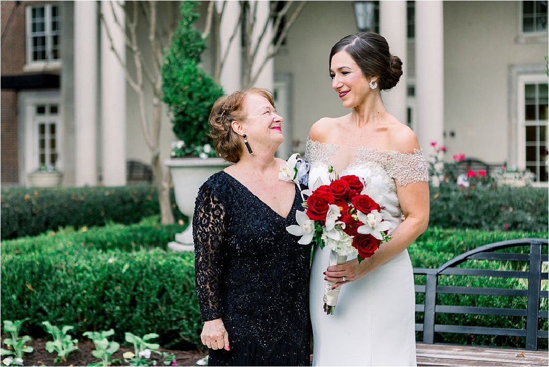 mother of bride with daughter_Photos by Leigh Wolfe, Atlanta's top wedding photographer