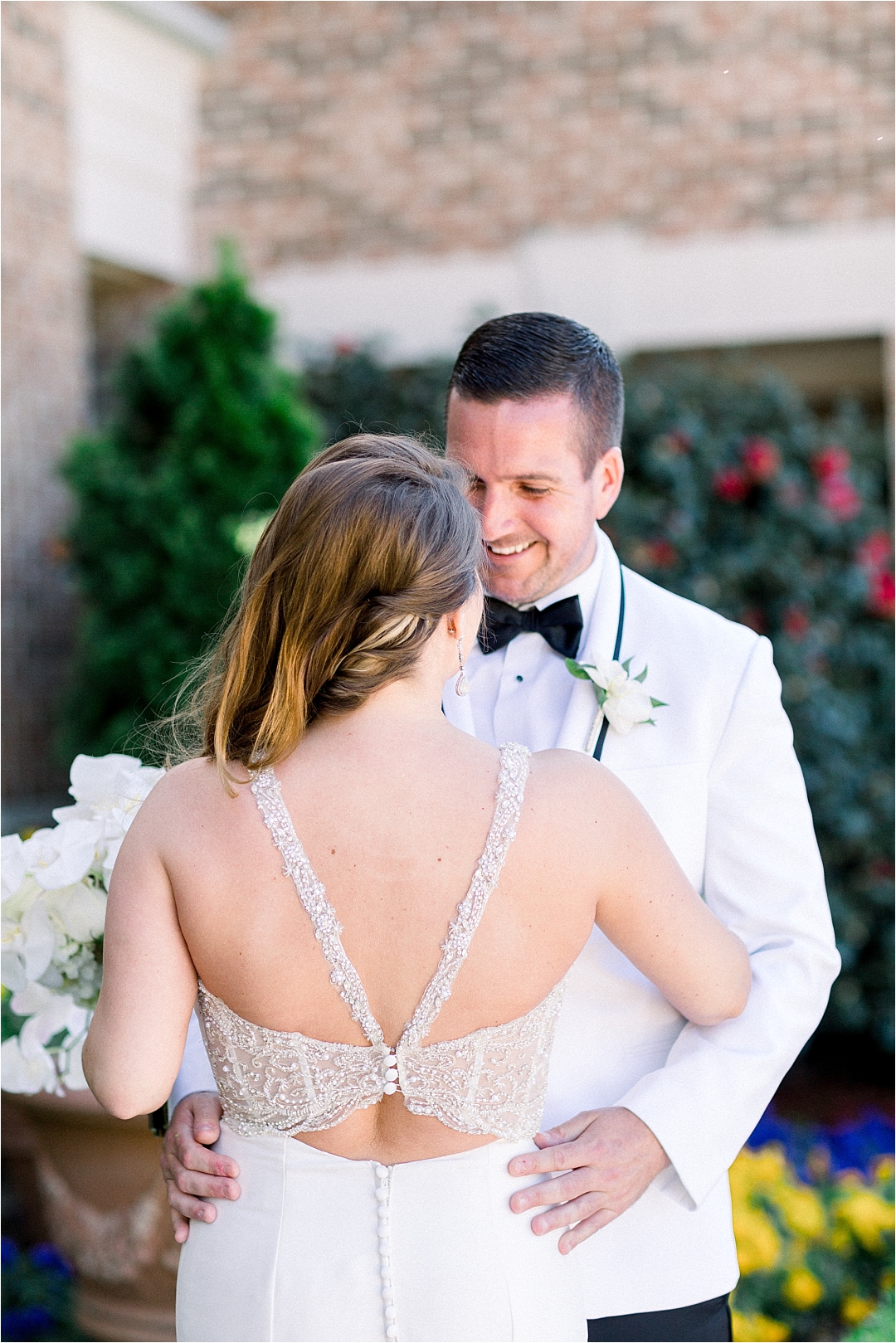 wedding dress details_Photos by Leigh Wolfe, Atlanta's Top Wedding Photographer
