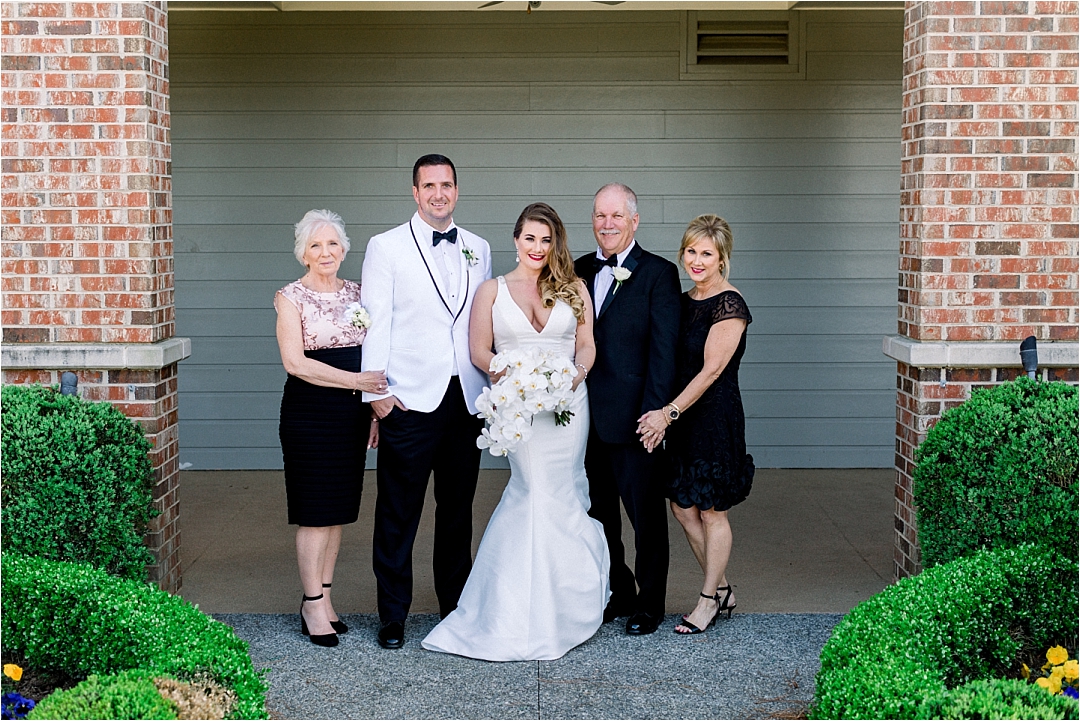 family wedding portrait_Photos by Leigh Wolfe, Atlanta's Top Wedding Photographer