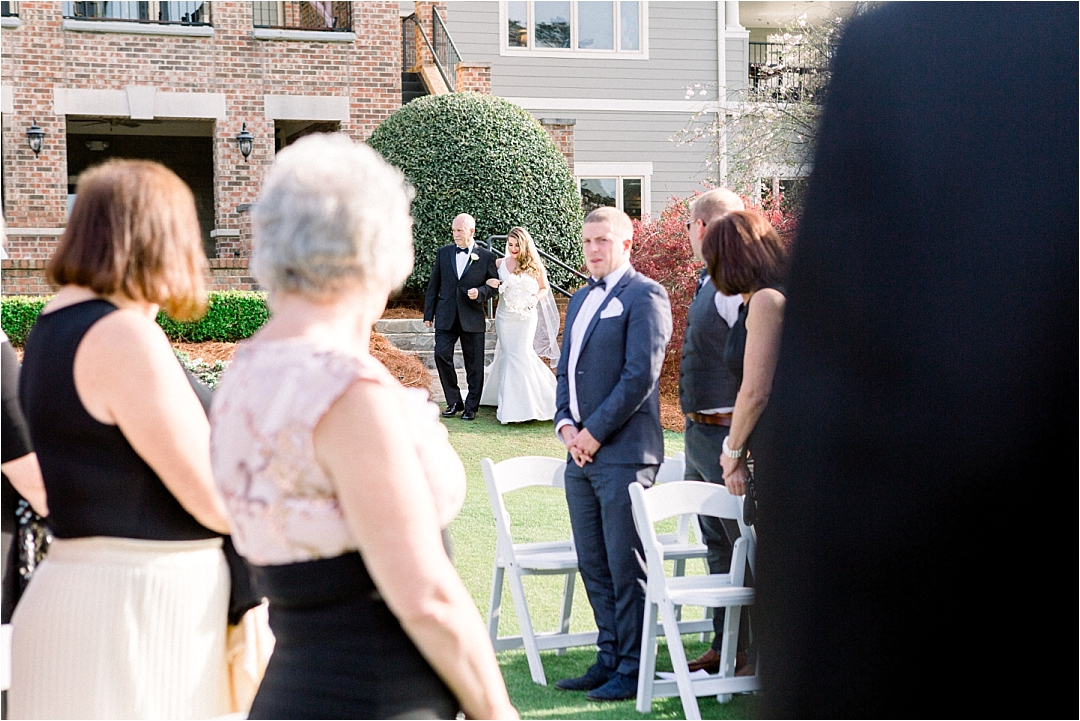 here comes the bride_Photos by Leigh Wolfe, Atlanta's Top Wedding Photographer