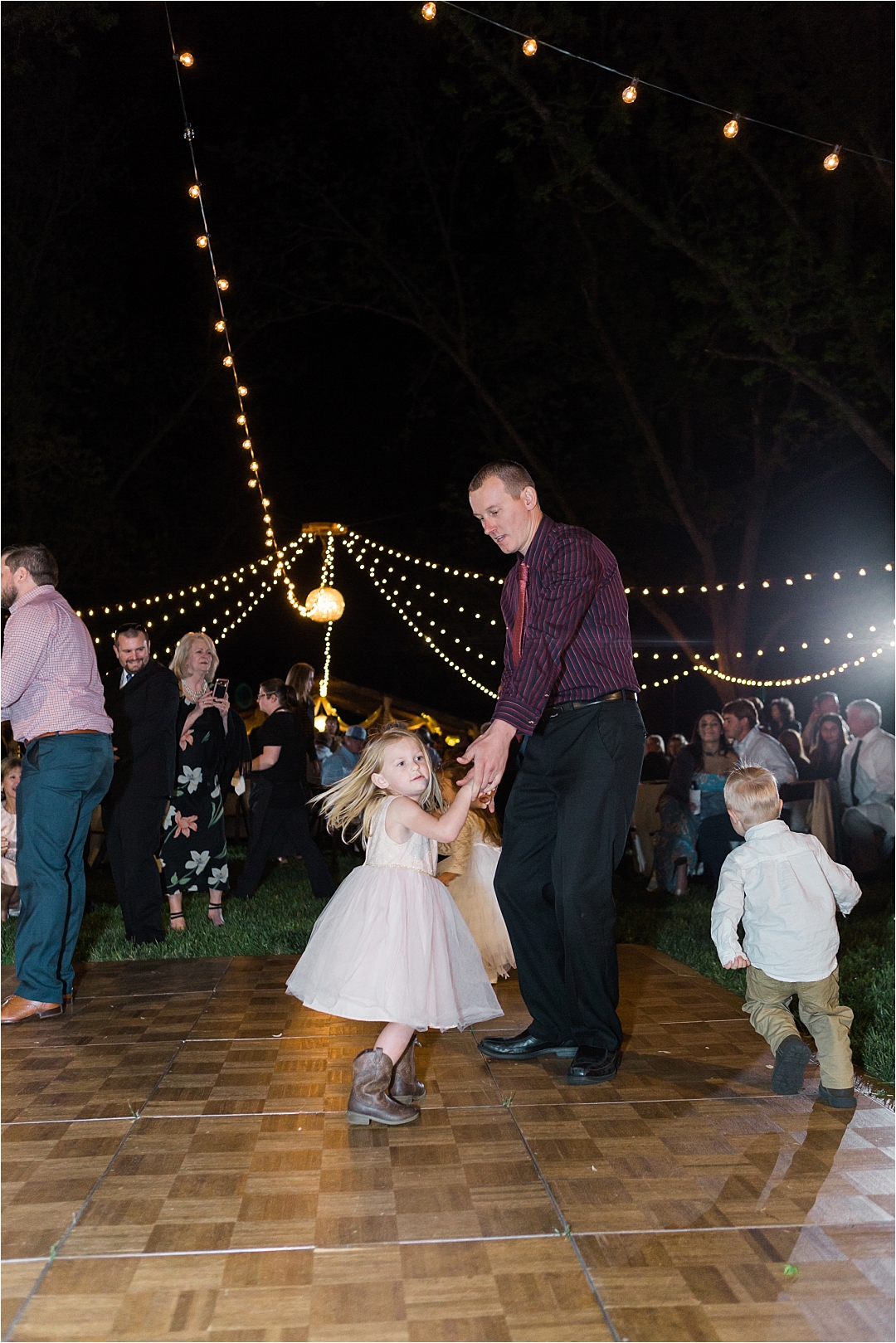 kids dancing at wedding_Photos by Leigh Wolfe, Atlanta's Top Wedding Photographer