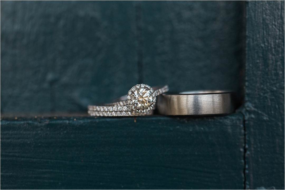 wedding and engagement rings_