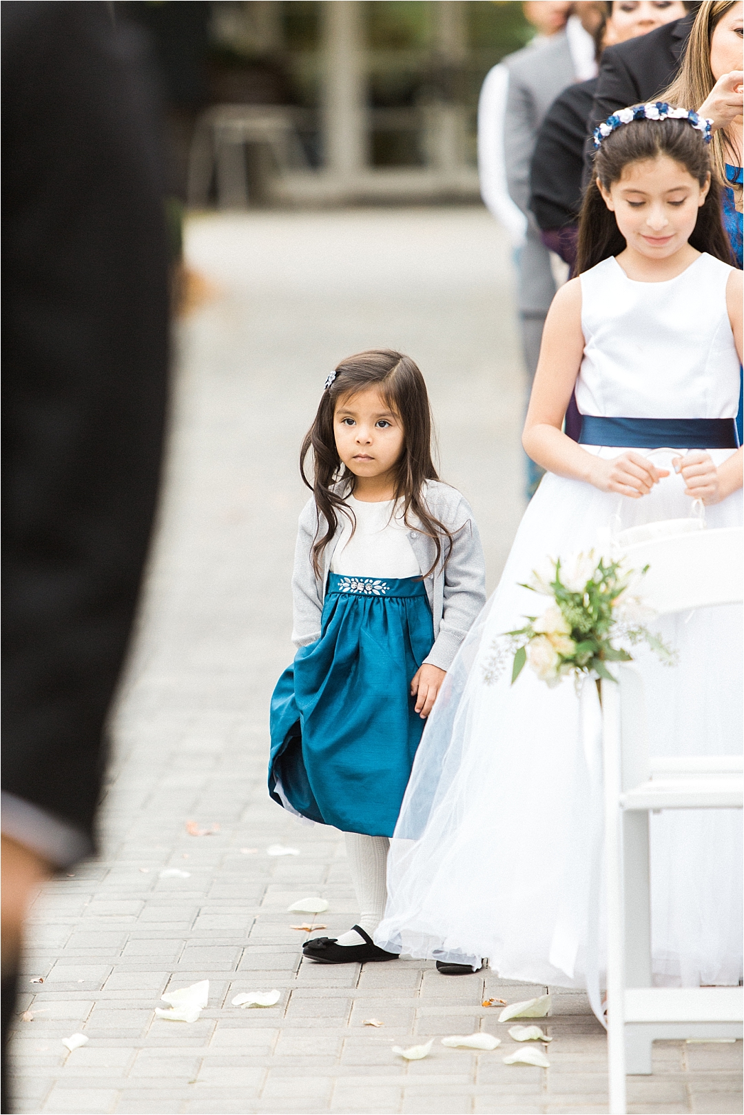 flower girl at wedding_Photos by Leigh Wolfe, Atlanta's Top Wedding Photographer