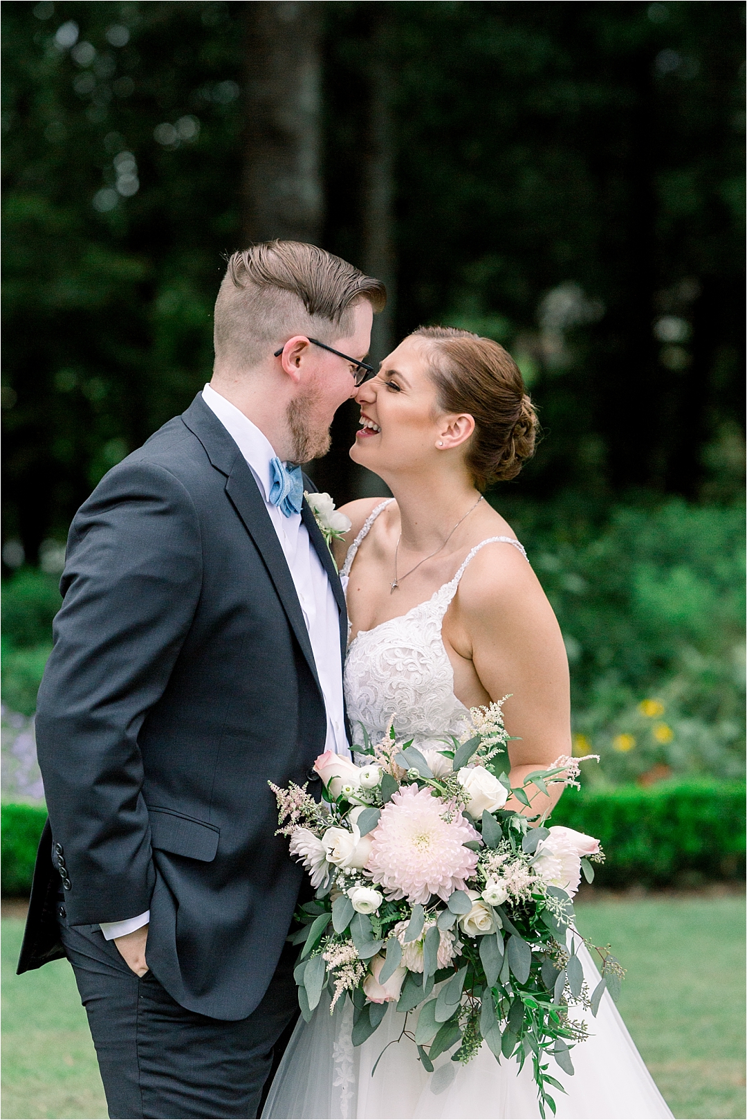 joyful bride and groom_Photos by Leigh Wolfe, Atlanta's Top Wedding Photographer