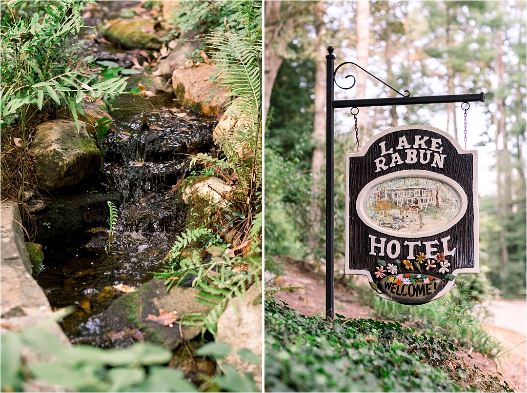 Vintage lake sign_Photos by Leigh Wolfe, Atlanta's Top Wedding Photographer