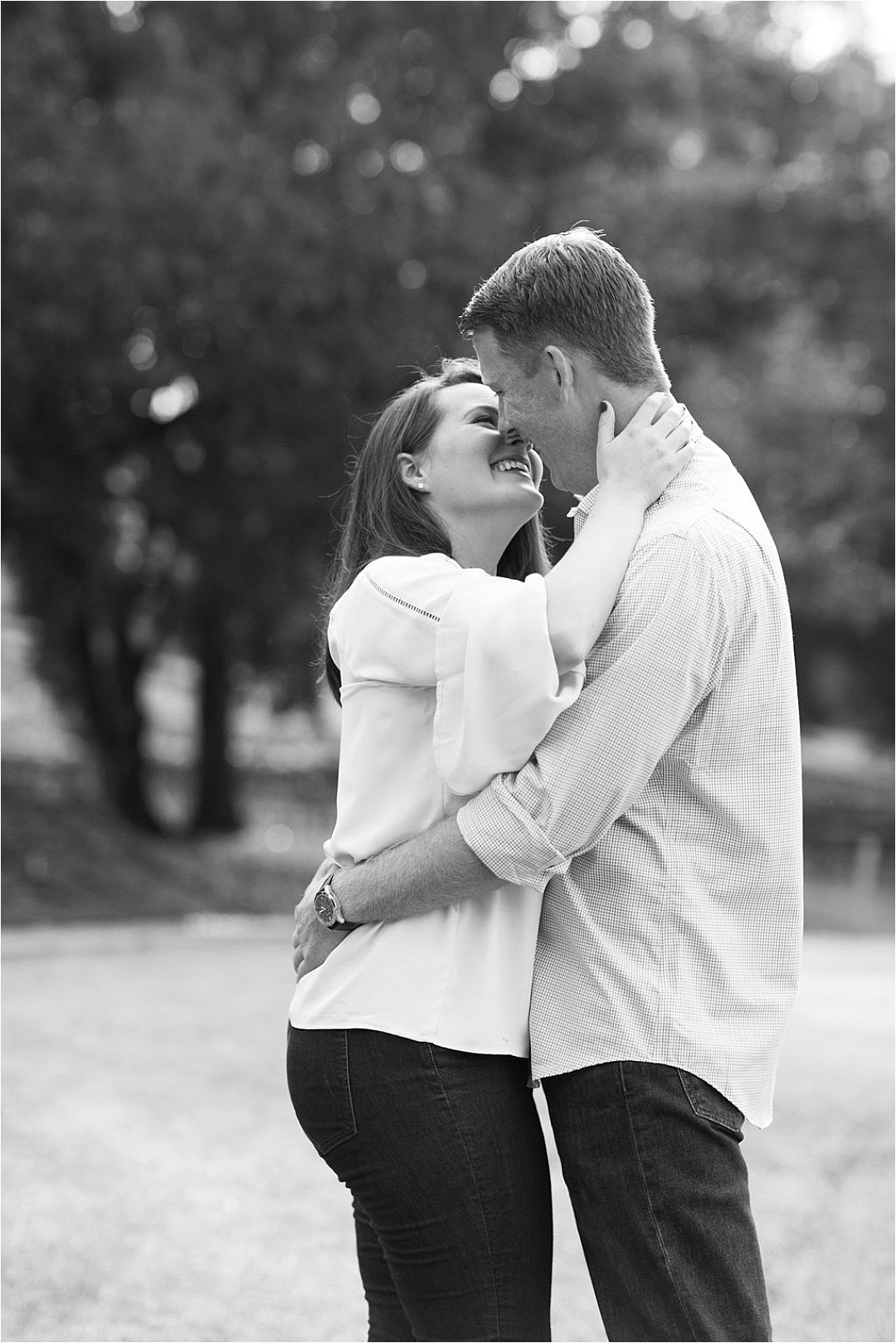 classic engagement portrait_Photos by Leigh Wolfe, Atlanta's Top Wedding Photographer