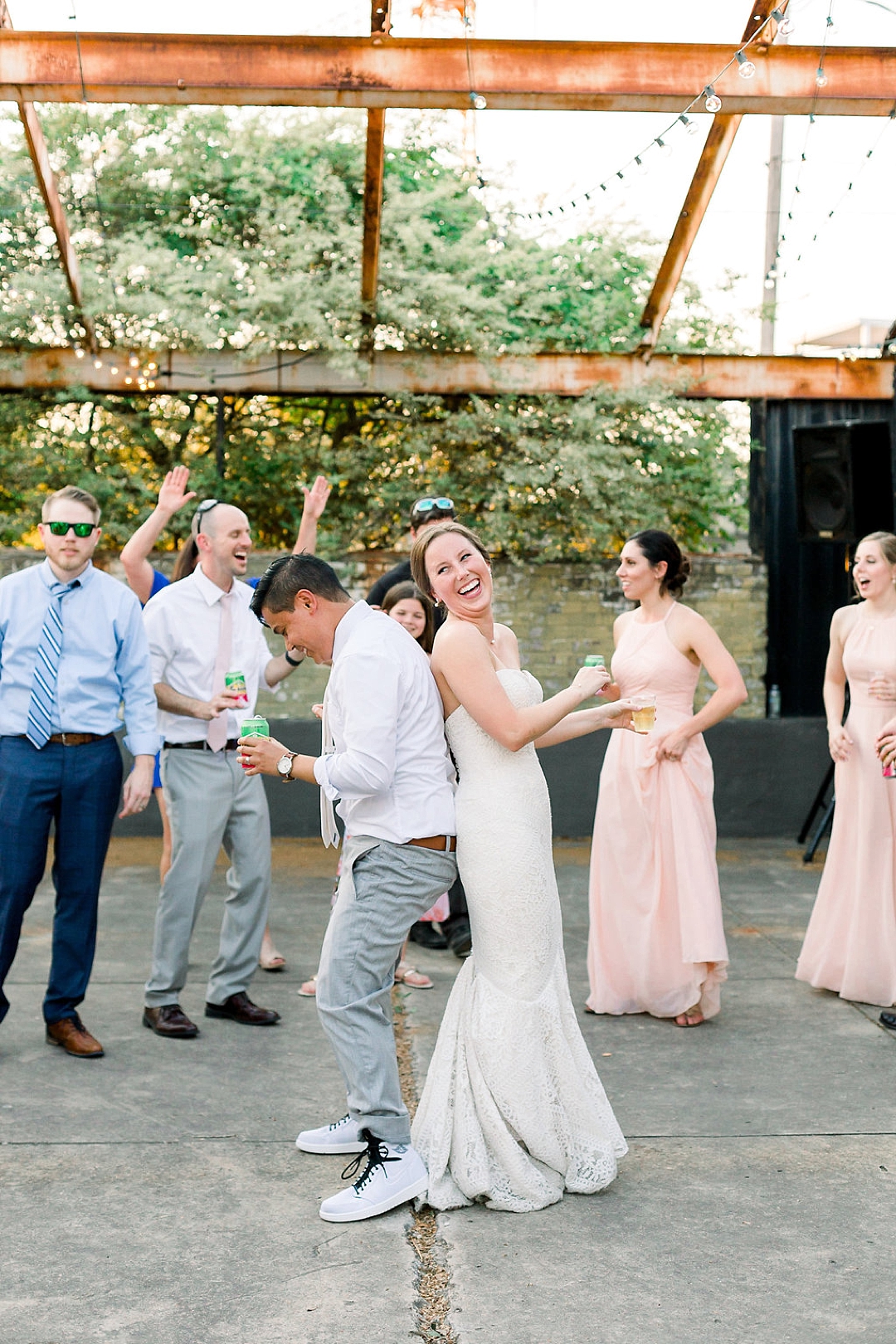Wedding reception dance party, Photos by Leigh Wolfe, Atlanta's top wedding photographer