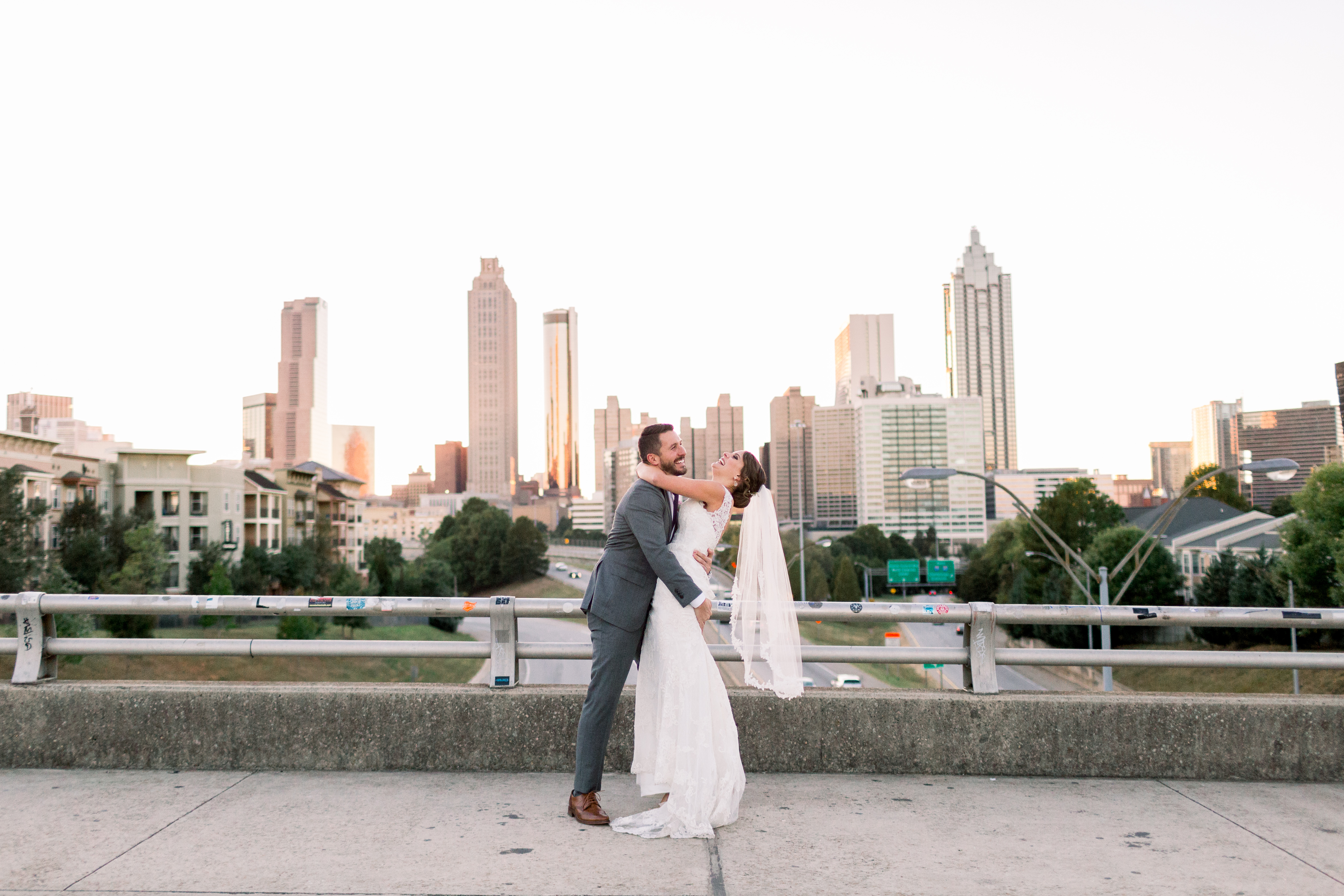 Fun, Flirty Wedding in Atlanta Georgia by Leigh Wolfe Photography